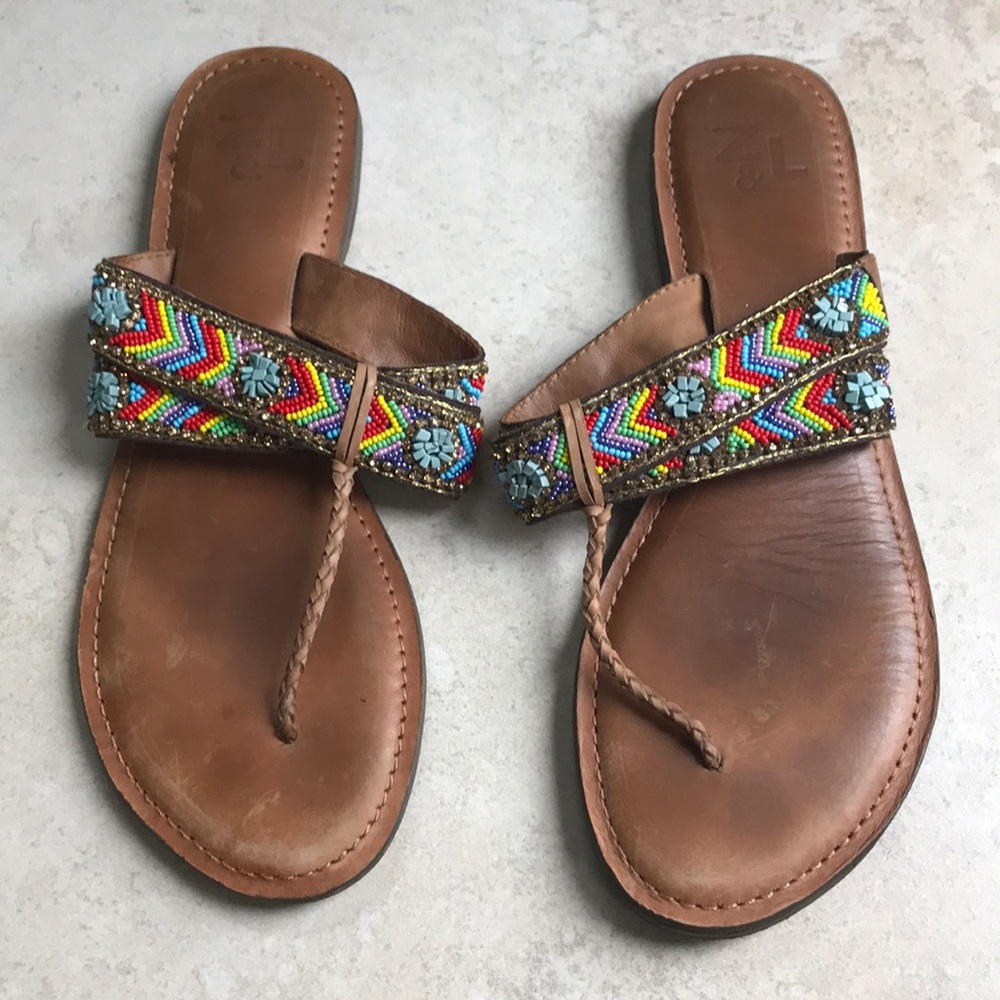 Z & L beaded sandals!
